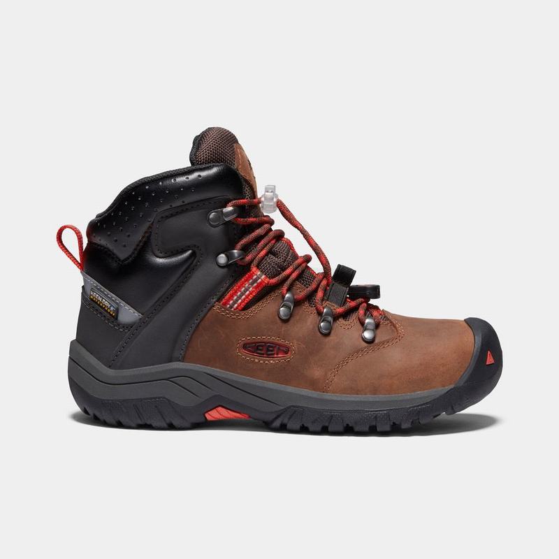 Keen Torino II Waterproof - Çocuk Kar Botu - Kahverengi/Siyah - Turkey (327451DGU)